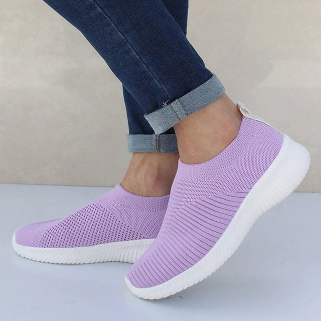 Women Shoes Knitting Sock Sneakers Women