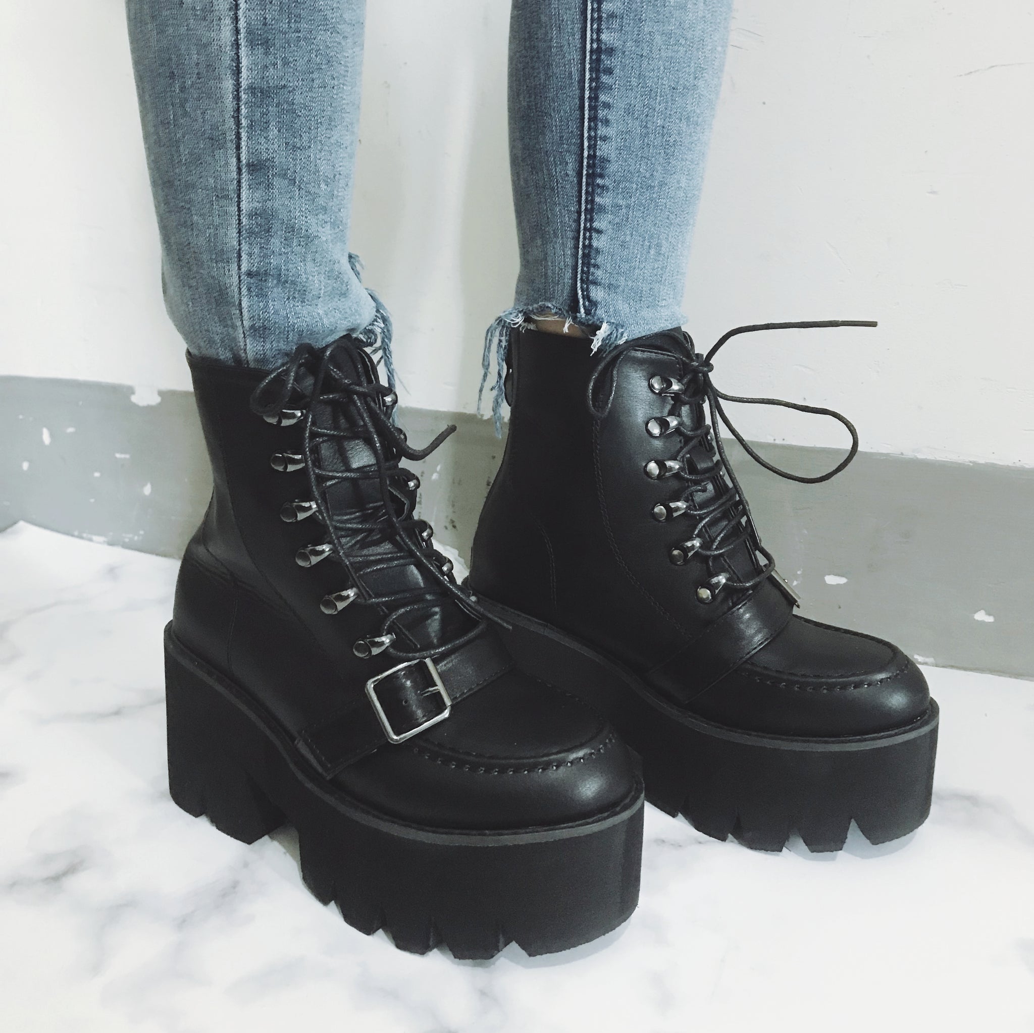 Platform Boots Women