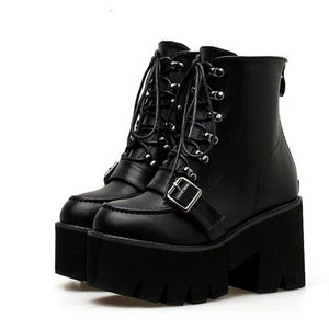 Platform Boots Women